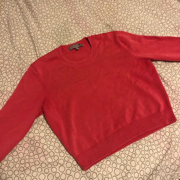 Aritzia Sweaters - Talula Knit Pink Cropped Longsleeve